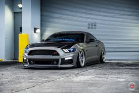 Brian S Roush Mustang Is Back On Vossen Forged Lc 102 S Mustang Roush Mustang Ford Mustang