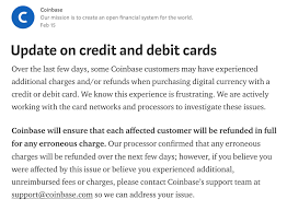 It also adds an extra layer of security by. Coinbase On Twitter Update On Credit And Debit Cards Https T Co 62z4tzprnu