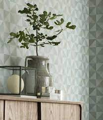 papier peint pelias gris menthe papier peint papier peint cuisine papier peint geometrique