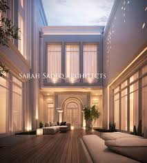 Sarah Sadeq Architects Villa Design House Outside Design House Front Design