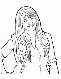 Disney Channel Coloring Pages Awesome Disney Channel Hannah Montana Coloring Page Netart Coloring Pages Disney Coloring Pages Disney Colors