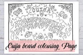 Coloring coloring page finding wonderland outstanding kawaii sheets photo ideas uncategorized cute for girls pages free printable outstanding kawaii coloring cool aesthetic tumblr coloring pages anyoneforanyateam. Ouija Board Colouring Page Tumblr Pastel Goth Style Aesthetic View Magic Halloween Witchy Mood Witc Coloring Pages Printable Coloring Pages Book Of Shadows