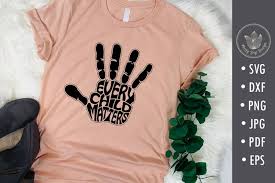 Download Every Child Matters Svg Png Palm Shape 1432142 Cut Files Design Bundles