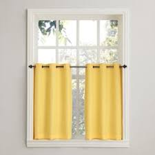 yellow kitchen curtains kohl's