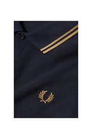 Black And Gold Fred Perry Polo Shirt Ghim Tren Fred Perry