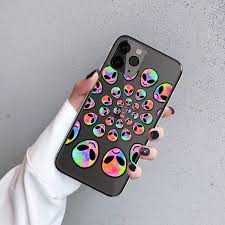Aesthetic Alien Clear Phone Case For Iphone 12 11 Pro Max Case Etsy Clear Phone Case Phone Cases Iphone Cases