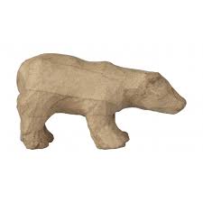 Le rythme cardiaque ainsi que le rythme respiratoire chutent. Ours Polaire Papier Mache 6 Cm Boites En Carton Supports Papier Mache Et Carton Les Supports Arts Et Loisirs Creatifs