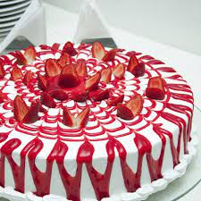 A Yummy Recipe For A Beautiful Cake With Strawberry Drizzle Cake With Strawberry Drizzle Recipe From Grandmothers Kitc Desserts Strawberry Cakes Cake Recipes