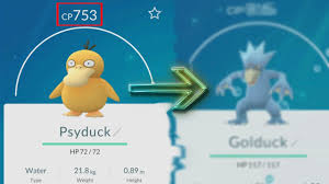 Pokemon Go Crazy High Cp Psyduck Evolving Into Golduck