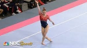 Olympic gymnast to win a gold medal. Jade Carey Wins World Cup Gymnastics Floor Gold In Melbourne Nbc Sports Youtube