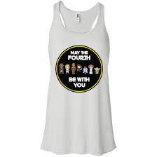 Don't forget your light saber at home this fourth! Star Wars May The Fourth Be With You Shirt