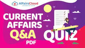The questions are mainly framed from the hindu news articles. Current Affairs Questions Answers Pdf 2020 2019 Download
