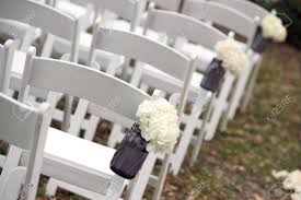 Check spelling or type a new query. Beautiful Flowers On Chairs For Wedding Ceremony Stock Photo Picture And Royalty Free Image Image 84998112