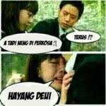 Selain kata kata caption, kumpulan gambar meme lucu juga sangat banyak digunakan orang orang untuk mewakili perasaan yang ada di dalam hatinya. 150 Gambar Meme Dp Bbm Bahasa Sunda Lucu Terbaru 2019 Sinyal Android