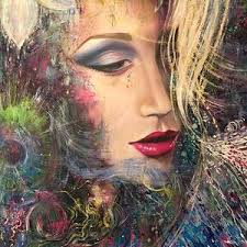 Light Years Painting by Judy Merrell