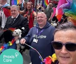CT from Navan Bective and The Hub Day Service had an amazing day at the  Navan Pride parade! 🌈 Looking sharp and soaking in the vibrant carnival  vibes, he then enjoyed a