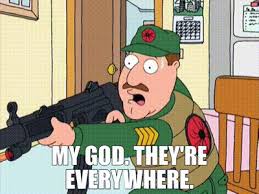 YARN | My God. They're everywhere. | Family Guy (1999) - S02E17 Comedy |  Video clips by quotes | 25701bf7 | 紗