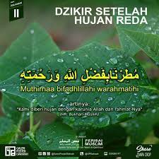 11 Dzikir Setelah Hujan Reda Doa Agama Ayat