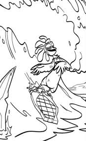 Beautiful up coloring page … Surf S Up 03 Coloring Page
