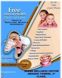 Medicare and medicaid partner up with a program called pace, which helps seniors access. Free Dental Check Up Health Care Dream Diagnostic Facebook