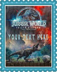 Crays are huge computers and the only. Jurassic World Fallen Kingdom Personalized Edible Birthday Cake Topper Premium Frosting Sheets Kitchen Dining Decorating Tools