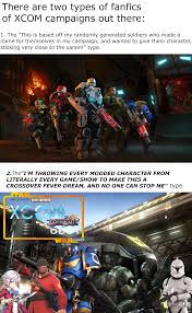 Looking at the tags for XCOM fanfics always gives me whiplash as it goes  from 0 to 1000 real quick : rXcom