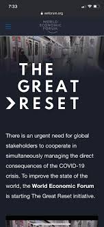 The 51st world economic forum starts on january 25, but with a major difference. The Great Reset Initiative Album On Imgur