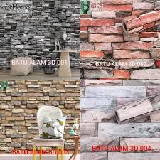 Check spelling or type a new query. Wallpaper Dinding Murah Wallpaper Sticker Ruang Tamu Termurah Terlaris Motif Batu Alam 3d Variasi Shopee Indonesia
