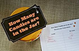 How many candies in a jar template. Halloween Party Games For Kids With Free Printables Edventures With Kids
