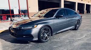 Under the hood is the type r engine producing. First 2018 Honda Accord 2 0t Touring With 20 Custom Wheels Honda