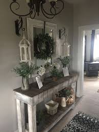20 Beautiful Entry Table Decor Ideen Die Sie Bei Der Aktualisierung Ihrer Entry Table Decor Diy Entryway Table Farmhouse Entryway Table