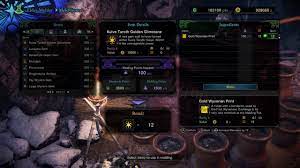 This includes the gold rathian unlock requirements, quests, and tempered gold rathian. Tip Since Gold Wyverian Prints Are Basically Obsolete In Iceborne Make Sure You Convert Them In To Kulve Taroth Gems Each Gem Makes 2 Weapons May Rng Be In Your Odds Monsterhunterworld