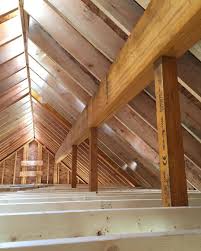 Bostoncarpentryhouse Framing The Inside Of The Attic Roof Rafters Lvl Beams Bostoncarpentry Wood F Carpentry Woodworking Projects Plans Callaway House