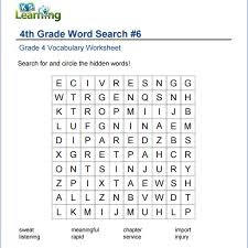 We have lots of activity sheets about many different topics. Grade 4 Vocabulary Worksheets By K5 Learning Learn Vocabulary