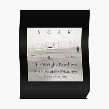 Wright brothers memorial, kill devil hills. Poster Wright Br C3 Bcder Flugzeug Redbubble