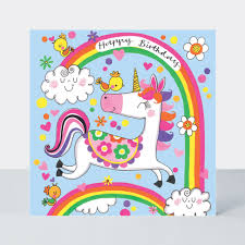 Jigsaw Card Happy Birthday Unicorn Rainbows Rachel Ellen Designs Happy birthday unicorn 94469 gifs. jigsaw card happy birthday unicorn rainbows