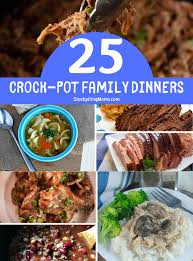 When it comes to outfitting your kitchen with essential pots and pans, a roasting pan is one of the best pans to include in your cooking arsenal. Crock Pot Family Dinner Recipes Stockpiling Moms