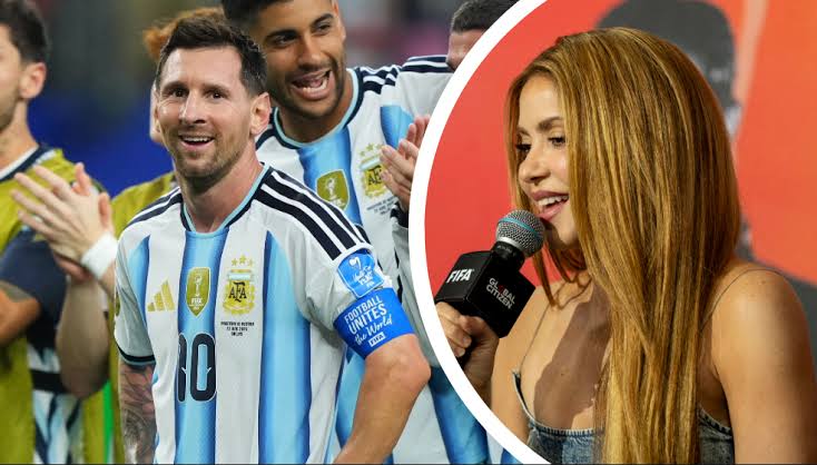 Shakira sorprendió a Lionel Messi con emotivo mensaje luego del partido  Argentina - Austria | Revista Vea