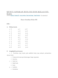 Maybe you would like to learn more about one of these? Soal Biologi Smk Kls X1 Monohibrida Jawabanku Id