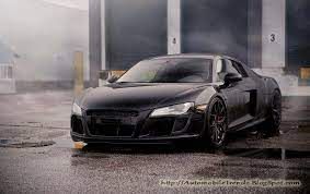 39 Matte Black Audi R8 Wallpaper On Wallpapersafari