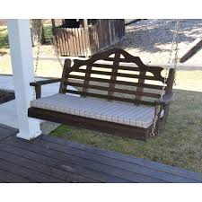 2 point vs 4 point hanging styles Marlboro Red Cedar Furniture Porch Swing By A L Furniture