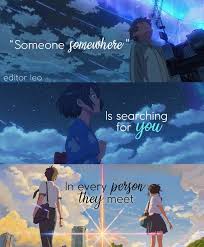 Kimi No Na Wa Your Name Quotes Your Name Quotes Anime Love Quotes Anime Quotes Inspirational