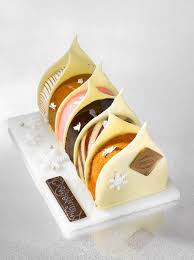 Buche Noel From Cafe Pouchkine Desserts Fancy Desserts Gourmet Desserts