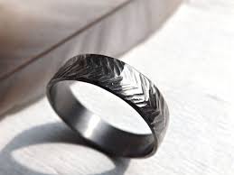 Black And Silver Mens Wedding Band Silver Wedding Band Herringbone Ring Textured Chevron Ring Etsy Engagement Rings For Men Silver Wedding Bands Engagement Rings Affordable