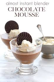 low carb keto blender chocolate mousse