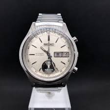 vintage seiko chronograph single panda baby panda 7018 8000 クロノグラフ セイコー 腕時計