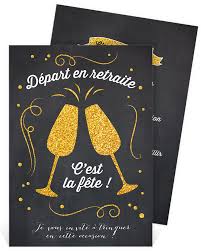 Exemple de lettre d'invitation pour un repas entre collègues de travail. Carte Invitation Depart A La Retraite Trinquons Mes Amis Carte Retraite Carte Invitation Invitation Retraite