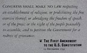The first amendment to the united states constitution is an amendment to the united states constitution, a part of the bill of rights, which is generally taken as a limitation on the power of the federal government. Freedom Of Religion Definition Amendment Rights Social Science Class 2021 Study Com