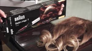 Ne kadar kalın bir tutam alırsanız, o kadar geniş bir dalga elde etmiş oluyorsunuz. Braun Satin Hair 7 Sac Masasi 32mm Youtube