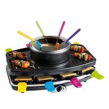 Appareil 3 En 1 Raclette Grill Fondue Domoclip Appareil A Raclette Appareil A Fondue Raclette